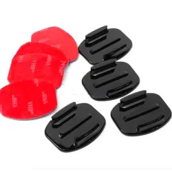AccesoriosPegatinas de montaje adhesivo planas / curvas - para GoPro - 8 piezas