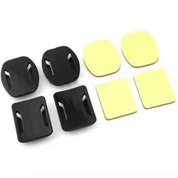 AccesoriosPegatinas de montaje adhesivo planas / curvas - para GoPro - 8 piezas