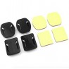Flat / curved adhesive mount stickers - for GoPro - 8 piecesAccessories