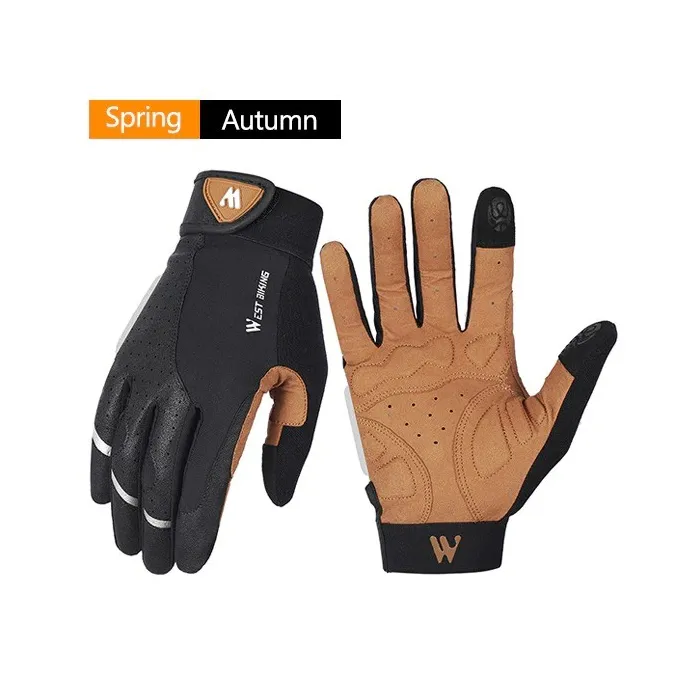 Sporthandschuhe - Touchscreen-Funktion - reflektierend - Halb-/Vollfinger-Design - Unisex