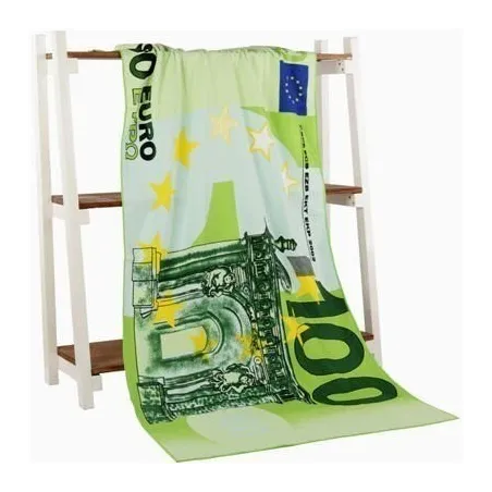 Großes Bade- / Strandtuch - 100 US / 100 - 500 EU - US / UK Flag