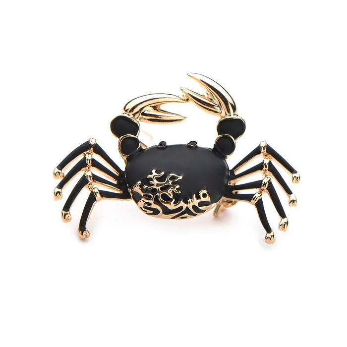 Elegant brooch - crab shapedBrooches