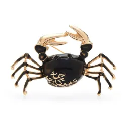 Elegant brooch - crab shapedBrooches