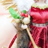 Smiling angel - standing doll - Christmas decoration