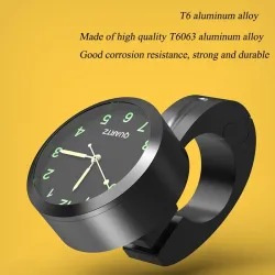 7/8" - universelle Motorrad-Lenkeruhr - wasserdicht