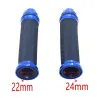 Stuurgrepen voor motorfietsen - rubberen kappen - 22 mm / 24 mmHand Grips & End
