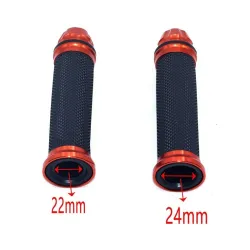 Motorradlenkergriffe - Gummiüberzüge - 22mm / 24mm