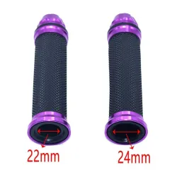 Uchwyty kierownicy motocyklowej - gumowe nakładki - 22mm / 24mmRękojeści & Końcówki