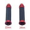 Stuurgrepen voor motorfietsen - rubberen kappen - 22 mm / 24 mmHand Grips & End