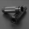 Czarne chwyty motocyklowe - aluminiowe - do Harley VRSC XL XR Dyna Softail / 96-07 Touring - 25mmRękojeści & Końcówki
