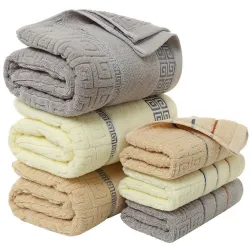 Luxe grote bad/gezicht/handdoek - katoen - 70*140cm - 3 delige setTextiel