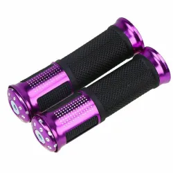 Universal motorcycle handlebar grips - for Suzuki / Kawasaki - 22mm