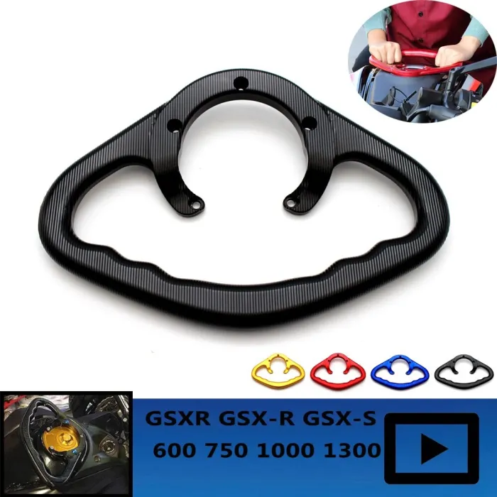 Motorcycle Passenger Handgrips Hand Grip Tank Grab Bar Handle Armrest For SUZUKI GSXR GSX-S GSX-R 600 750 1000 1300 Hayabusa