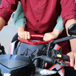 Uchwyt motocyklowy dla pasażera - dla SuzukiRękojeści & Końcówki