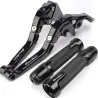 For KYMCO DOWNTOWN 125i 200i 300i 350i DT 125 200 300 350 Motorcycle CNC Brake Clutch Levers Handlebar Grip Handle Hand Grips