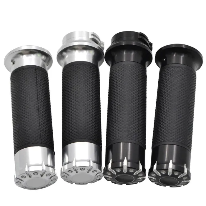 Chromen handvatten voor motorfietsen - 25 mm - voor Harley Sportster / Touring / DynaHand Grips & End