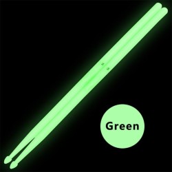 Świecące pałeczki do perkusji - fluorescencyjne - 5A - 2 sztukiBębny