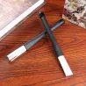 Jazz Drumsticks - Nylonbürsten - einziehbar - mit Gummigriff - 23cm - 2 Stück