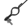 Cylindrical drum stick bag - adjustable - with aluminum alloy clamp for drum standDrums