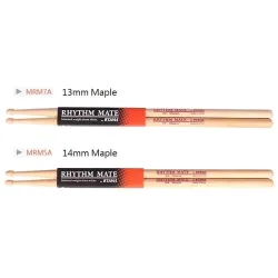 Rhythm Mate - Drumsticks - 5A / 5B / 2B / 7A - Hickory / Ahornholz