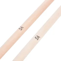 Houten drumstokken - 5A - 2 stuksDrums