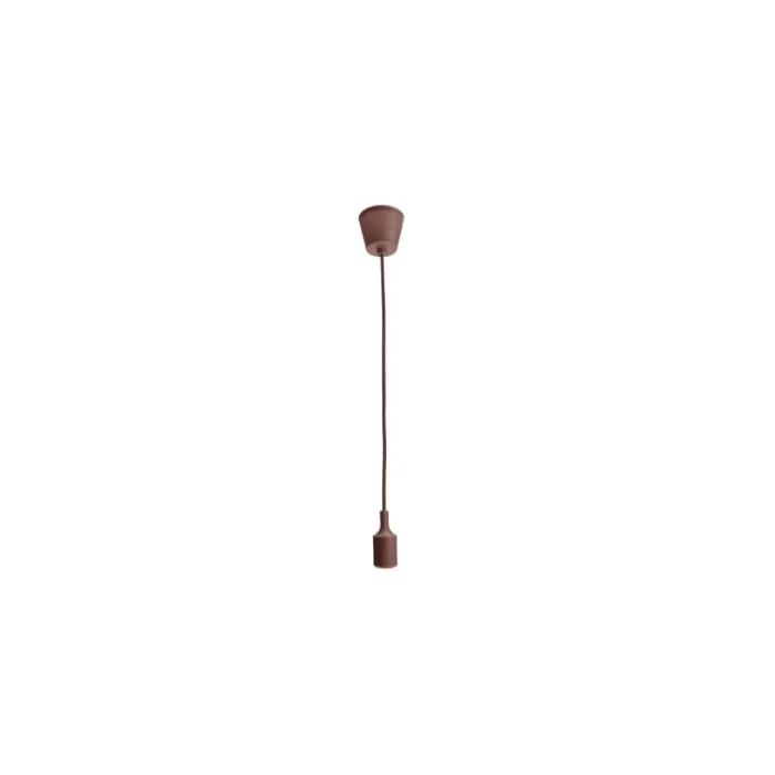 E27 - ceiling lamp holder - socket - silicone rope - 90cm