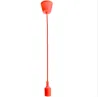 E27 - ceiling lamp holder - socket - silicone rope - 90cm