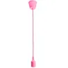 E27 - ceiling lamp holder - socket - silicone rope - 90cm