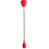 E27 - ceiling lamp holder - socket - silicone rope - 90cm