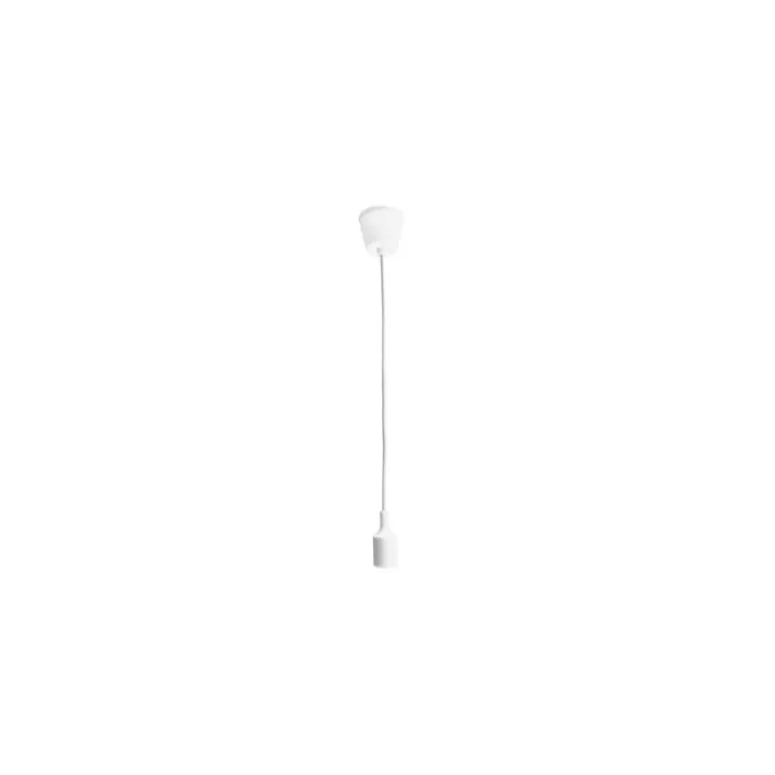 E27 - Deckenlampenfassung - Fassung - Silikonseil - 90cm