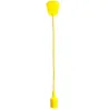E27 - ceiling lamp holder - socket - silicone rope - 90cm