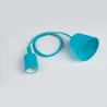 E27 - ceiling lamp holder - socket - silicone rope - 90cm
