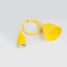 E27 - ceiling lamp holder - socket - silicone rope - 90cm