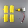 Electrónica & HerramientasMicro motor DC - LED - eje vertical - palas de aerogeneradores