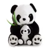 Mama panda z małą pandą - pluszowa zabawka - 25 cmZabawki Pluszowe