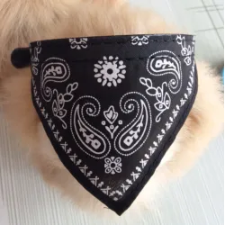 Verstellbares Halsband mit Schal - für Hunde / Katzen / Haustiere