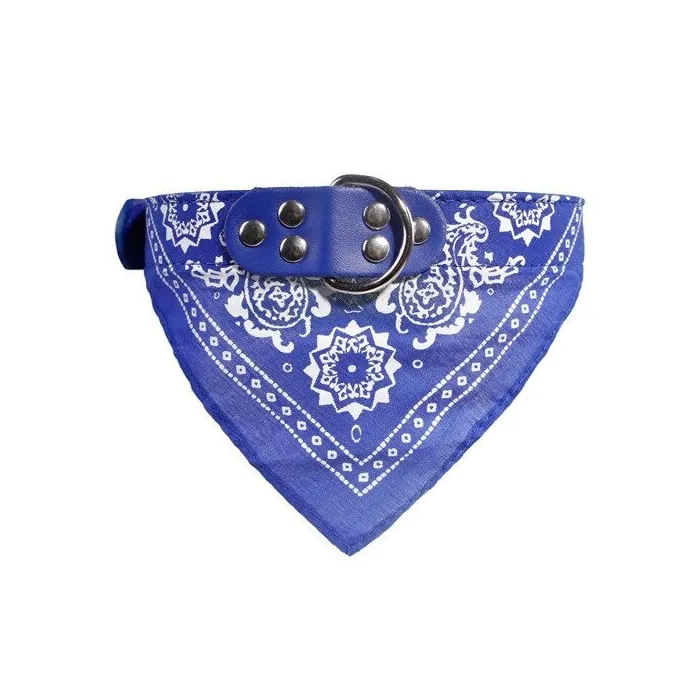 Adjustable collar with scarf - for dogs / cats / pets