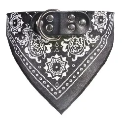 Adjustable collar with scarf - for dogs / cats / pets