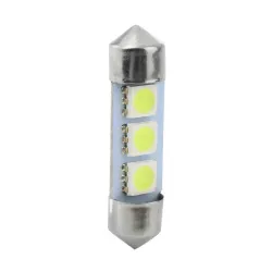 LEDBombilla de coche LED 5050 de 36mm 12V 0,9W - 10 piezas