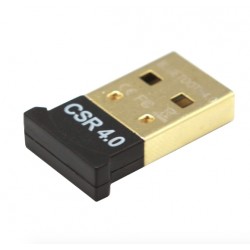 RedAdaptador Mini USB Bluetooth V4 - Modo dual - dongle inalámbrico