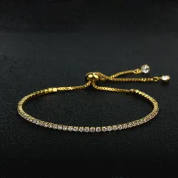 PulseraPulsera elegante - con circonita - ajustable
