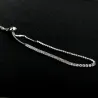 Bracciale elegante - con zirconi - regolabile