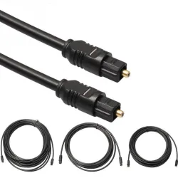 CablesToslink - cable de fibra óptica / audio digital - 1m - 2m - 3m - 5m - 10m