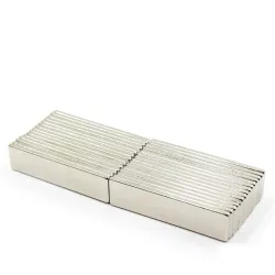 N52Imanes de neodimio N52 - fuerte - rectangular - 40 * 10 * 2 mm - 10 piezas
