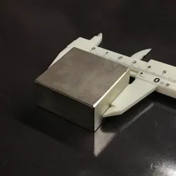 N52 - neodymium magnet - strong - cuboid - 40 * 40 * 20mm
