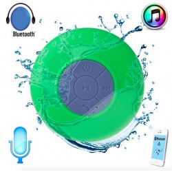 Mini altavoz Bluetooth - resistente al agua - con ventosa