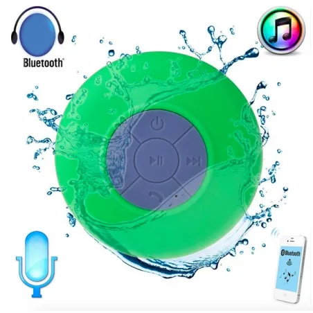 Mini Bluetooth speaker - waterdicht - met zuignapBluetooth Luidsprekers