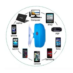 Mini Bluetooth speaker - waterdicht - met zuignapBluetooth Luidsprekers