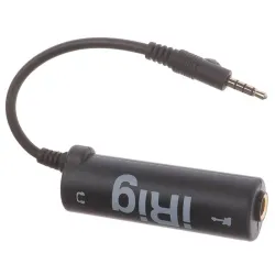 Guitar audio interface - I-Rig converter - tuner