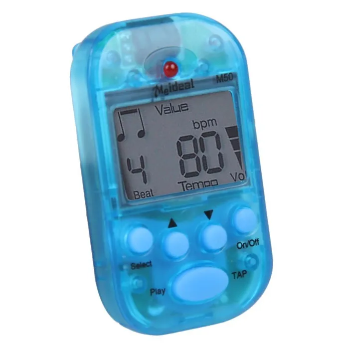 Mini professionele metronoom - digitale LCD clip - voor gitaar / piano / vioolGitaar